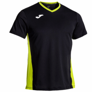 JOMA - REMERA COURT NEGRO/VERDE