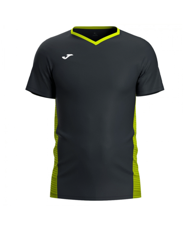 JOMA - REMERA COURT NEGRO/VERDE - Image 3