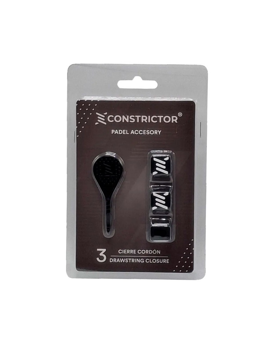CONSTRICTOR - CIERRE DE CORDON X3 M NEGRO