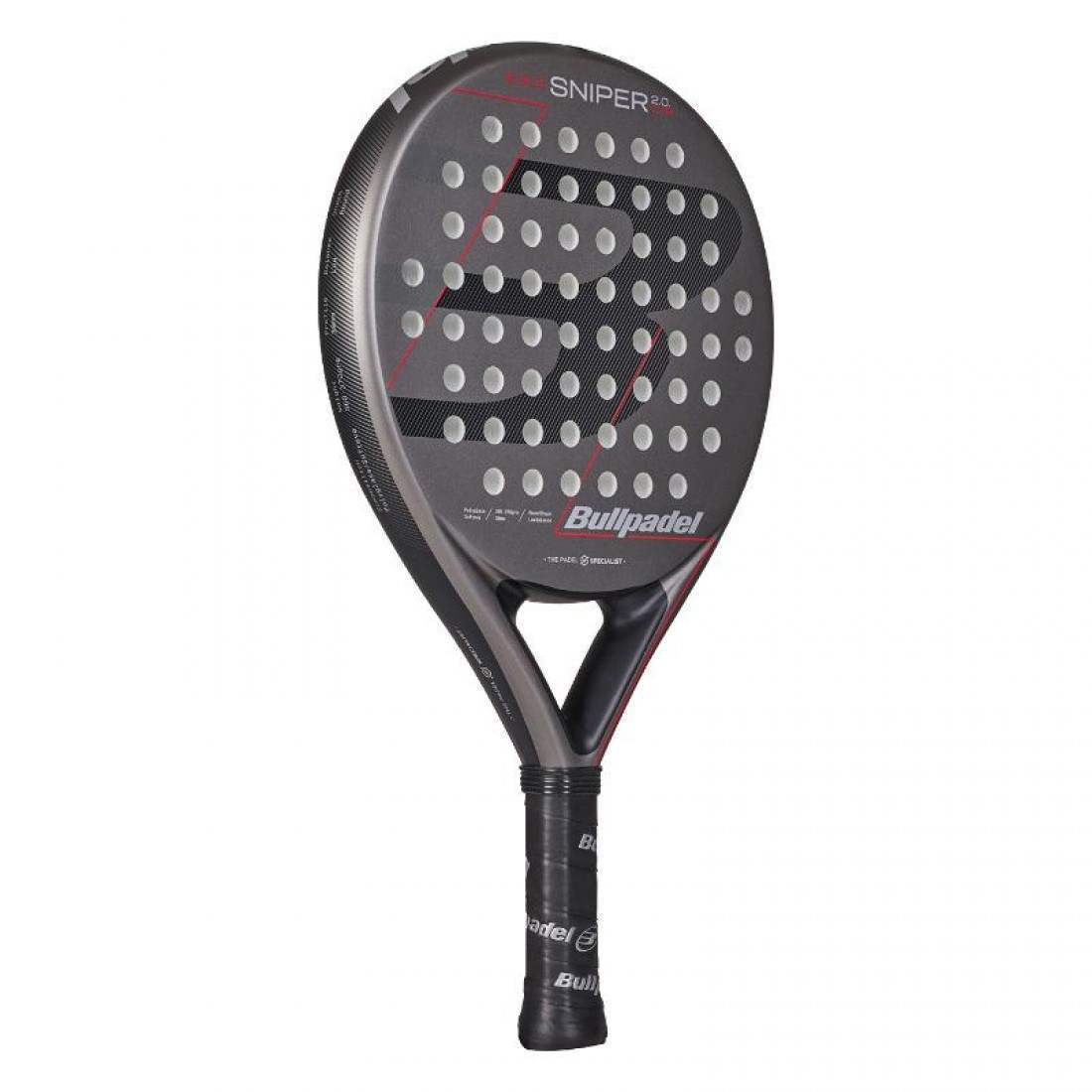 BULLPADEL - SNIPER 2.0 CONTROL GRIS 2026 - Image 2