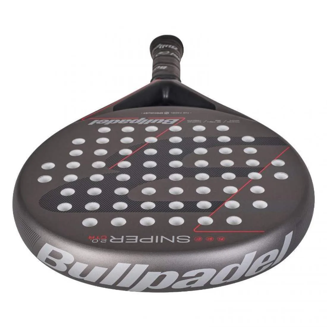 BULLPADEL - SNIPER 2.0 CONTROL GRIS 2026 - Imagen 4
