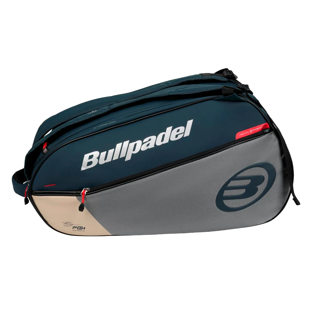 Paletero Padel Bullpadel Neuron Poliester Gris